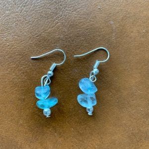 2/$10 Jewelry: Handmade Teal Earrings